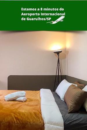 Quarto Em Apartamento Proximo Ao Aeroporto De Guarulhos Gru מראה חיצוני תמונה