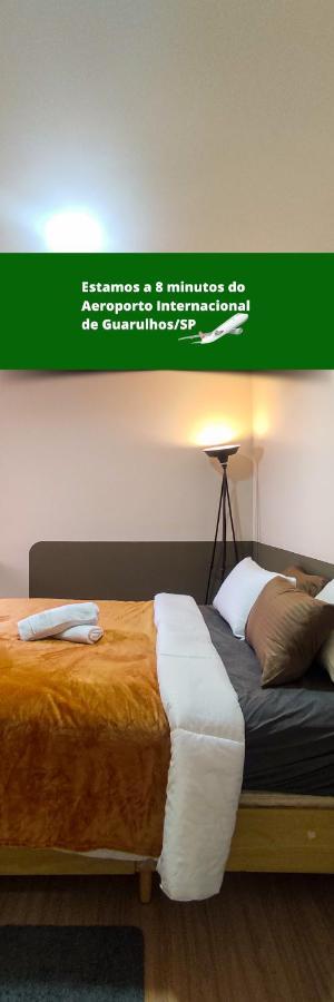 Quarto Em Apartamento Proximo Ao Aeroporto De Guarulhos Gru מראה חיצוני תמונה
