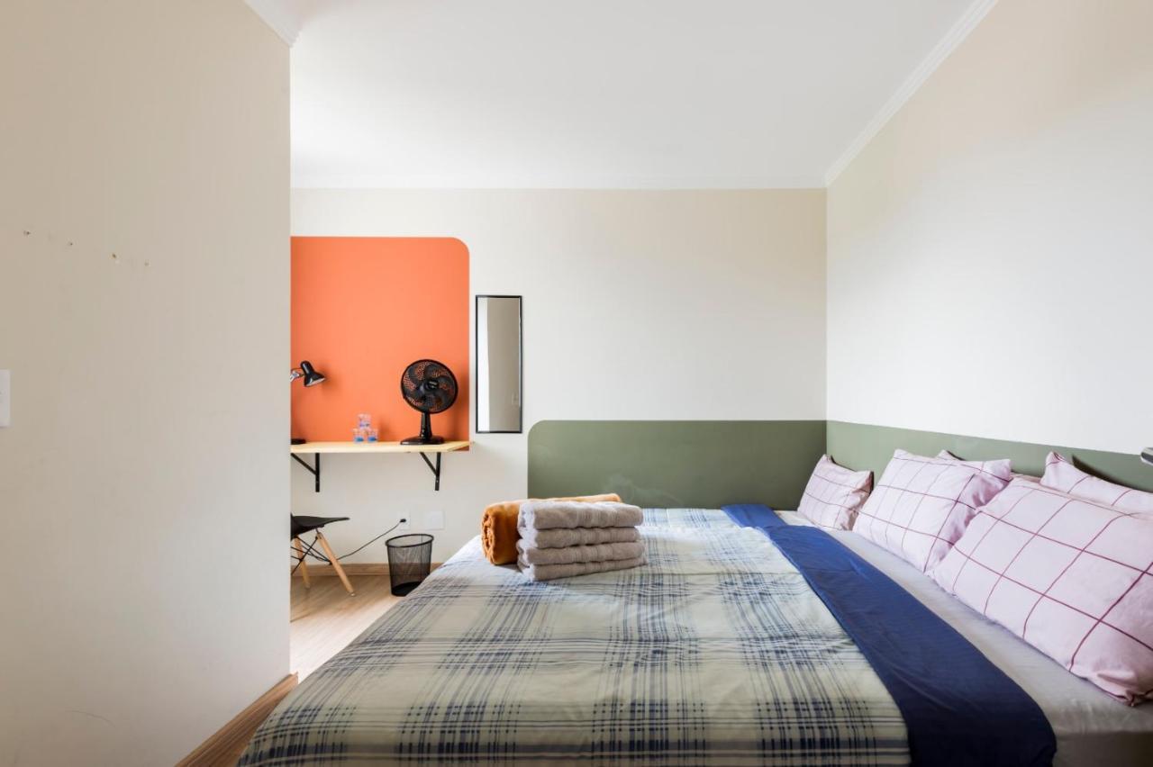 Quarto Em Apartamento Proximo Ao Aeroporto De Guarulhos Gru מראה חיצוני תמונה
