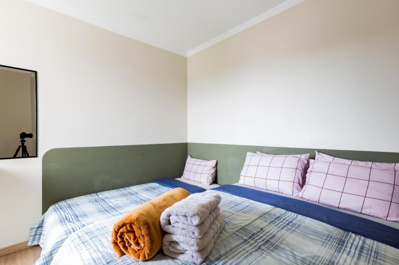 Quarto Em Apartamento Proximo Ao Aeroporto De Guarulhos Gru מראה חיצוני תמונה